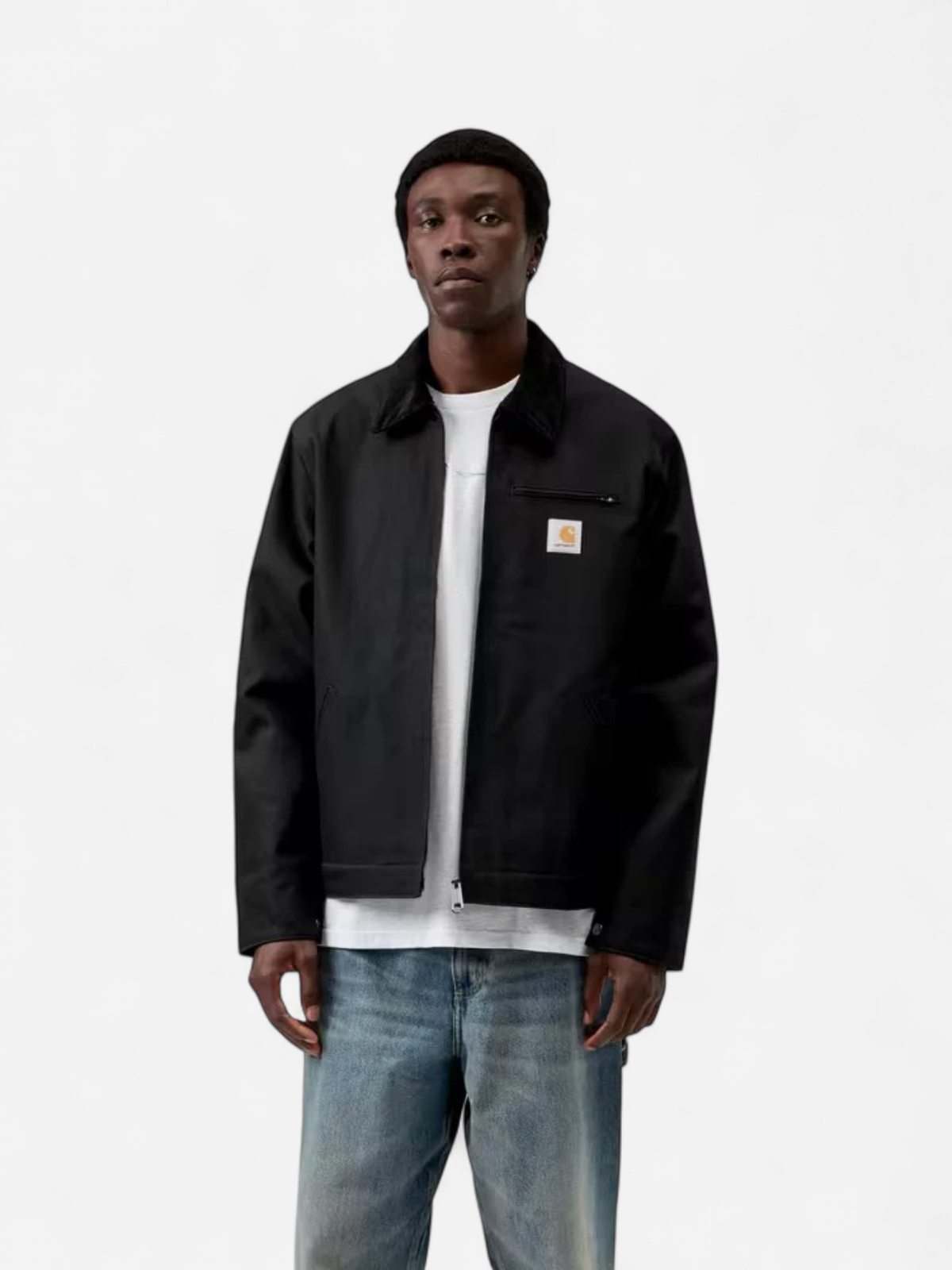 Detroit Jacket (Winter)'Dearborn' Canvas MUSTA - Kekäle.fi