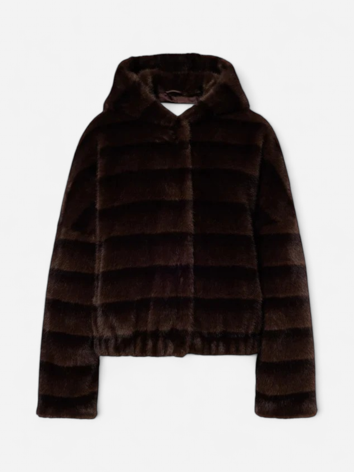 DITA FAUX FUR TUMMANRUSKEA - Kekäle.fi