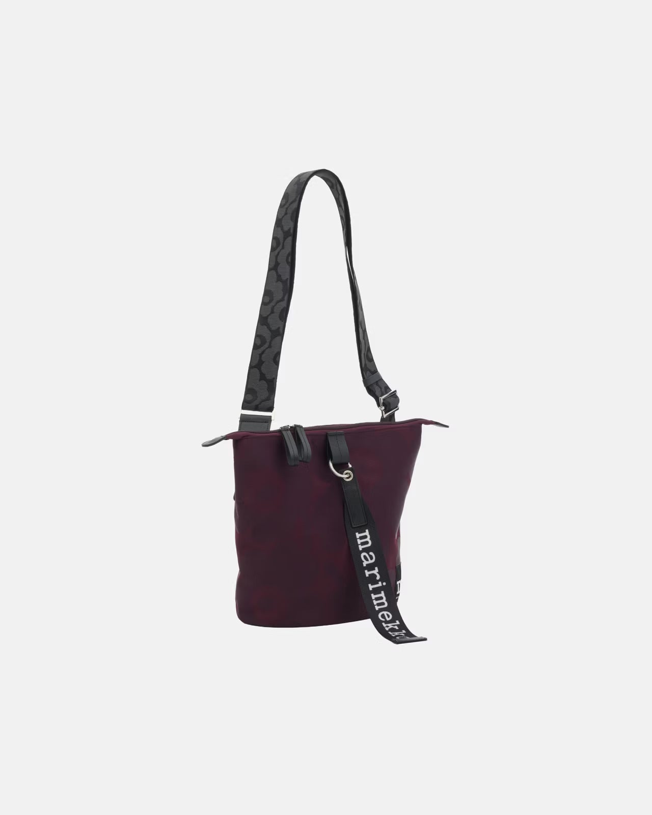 Marimekko naisten laukku Carry All Unikko, viininpunainen kuosi