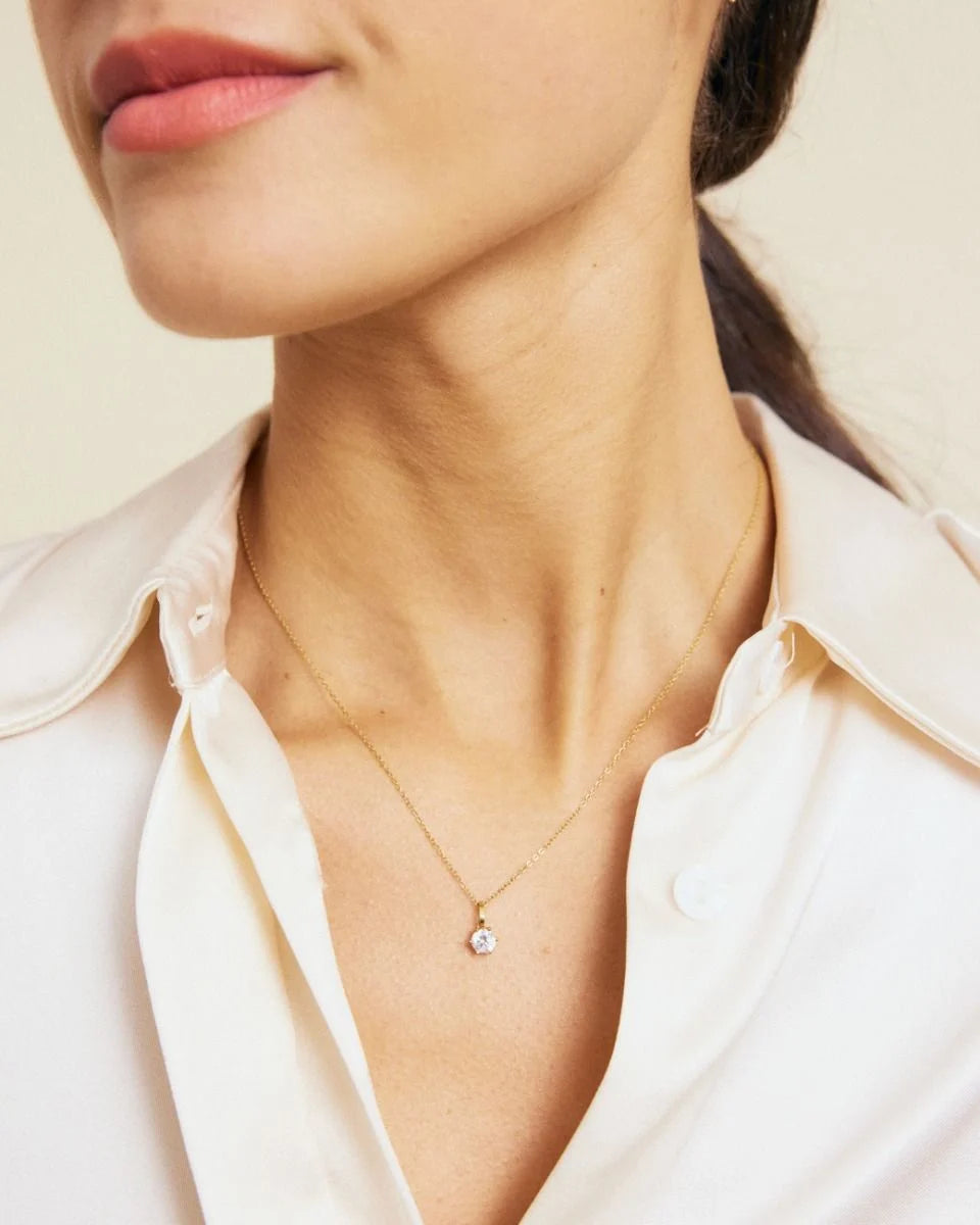 Edblad kaulakoru, CROWN NECKLACE GOLD Kullankeltainen