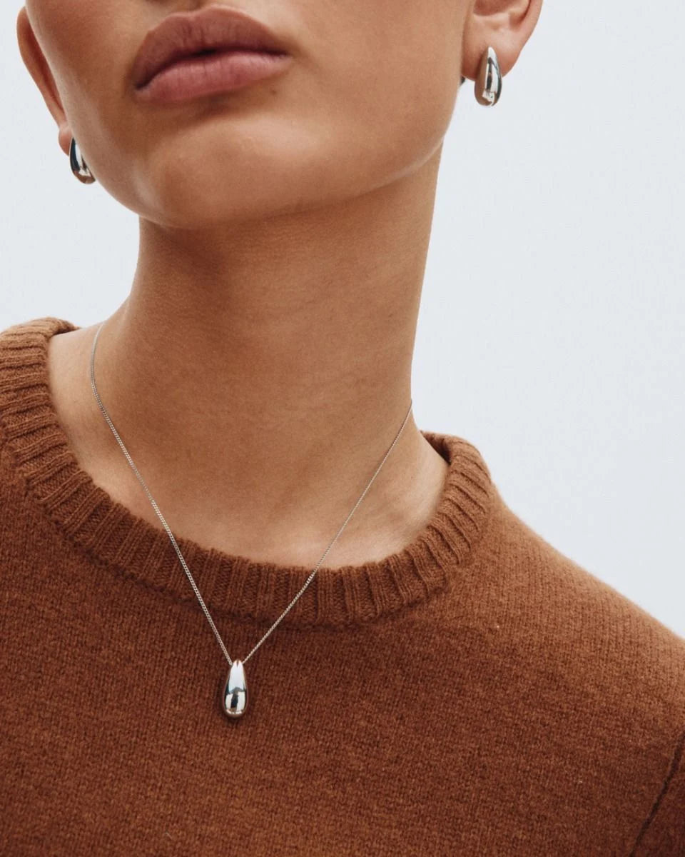 Edblad kaulakoru, HARMONY NECKLACE STEEL Hopeanharmaa