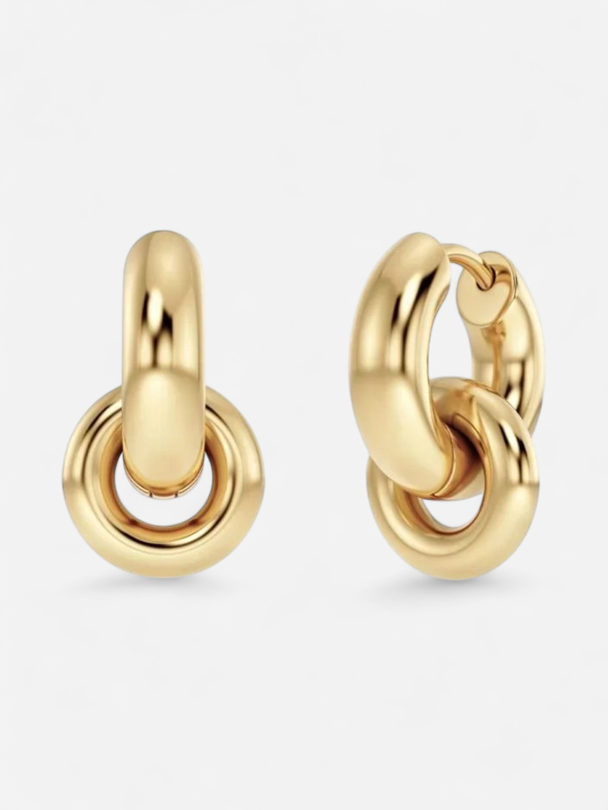 Edblad korvakorut Chunky Eternal Earrings Gold, kullankeltainen - Kekäle.fi