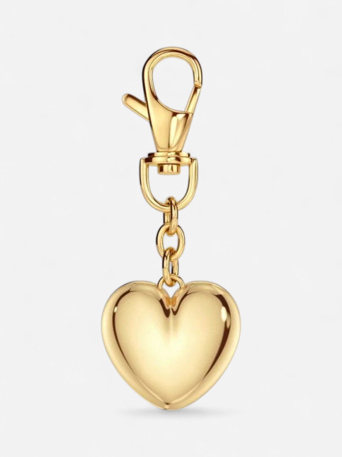 Edblad Laukkukoru, Avaimenperä, HEART Barley Bag Charm, Gold Kullankeltainen - Kekäle.fi