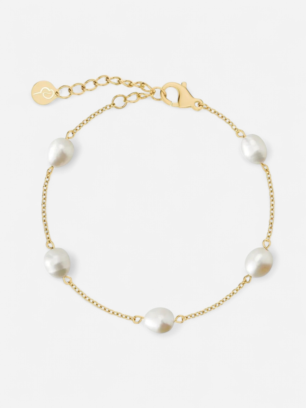 Edblad rannekoru, PERLA BRACELET MULTI STEEL Kullankeltainen - Kekäle.fi