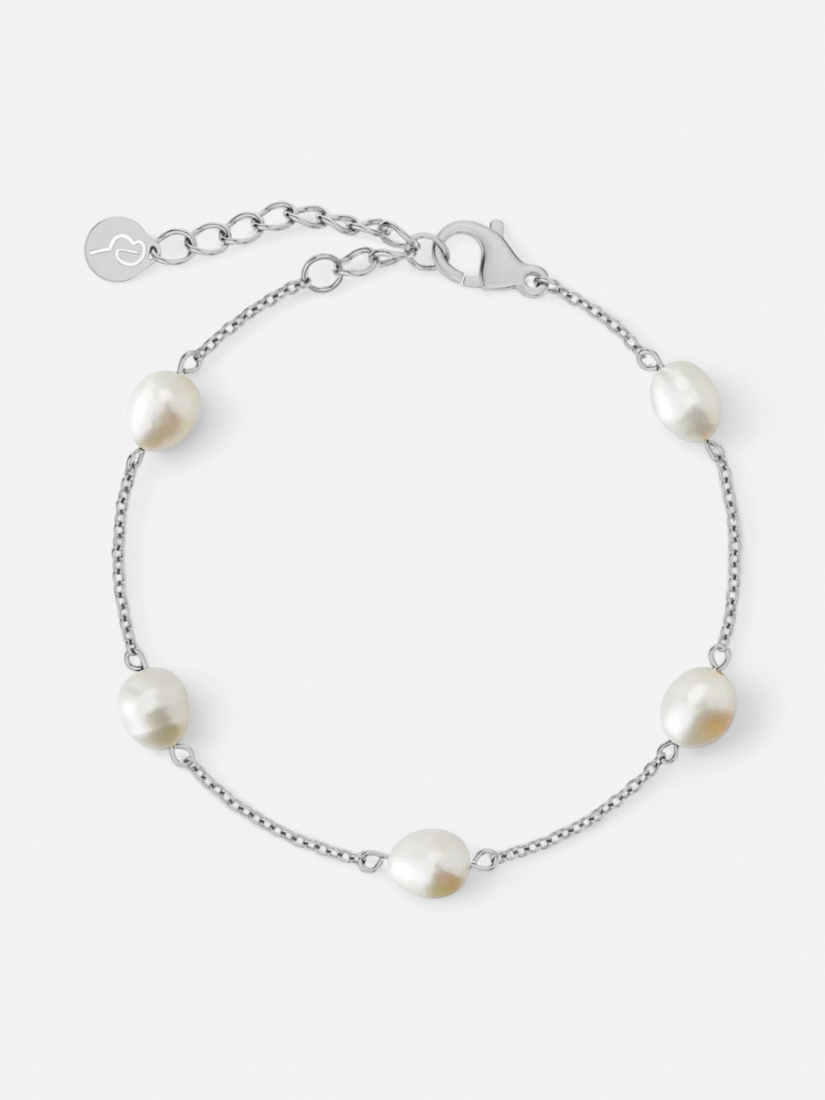 Edblad rannekoru, PERLA BRACELET MULTI STEEL Hopeanharmaa - Kekäle.fi