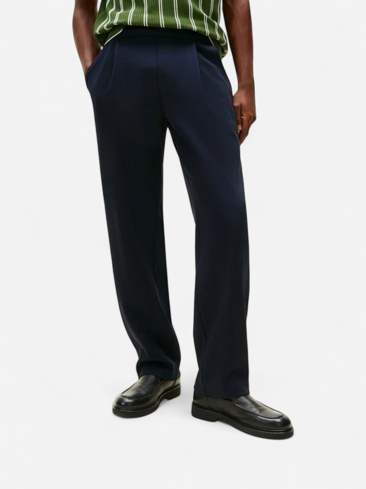Tommy Hilfiger miesten housut Essential Intechno Sweatpant, tummansininen - Kekäle.fi