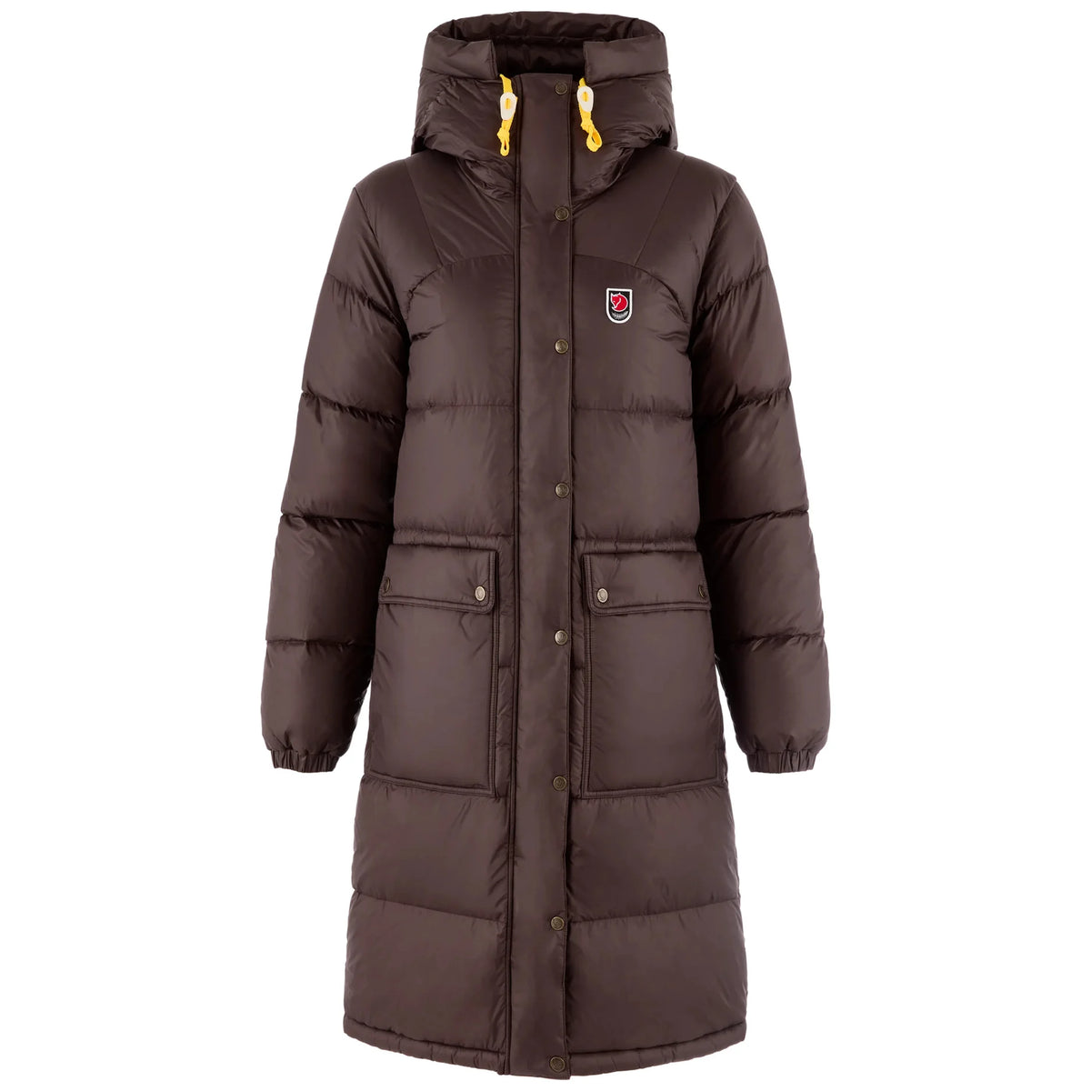 Fjällräven naisten parkatakki Expedition Long Down Parka W, Dark Oak