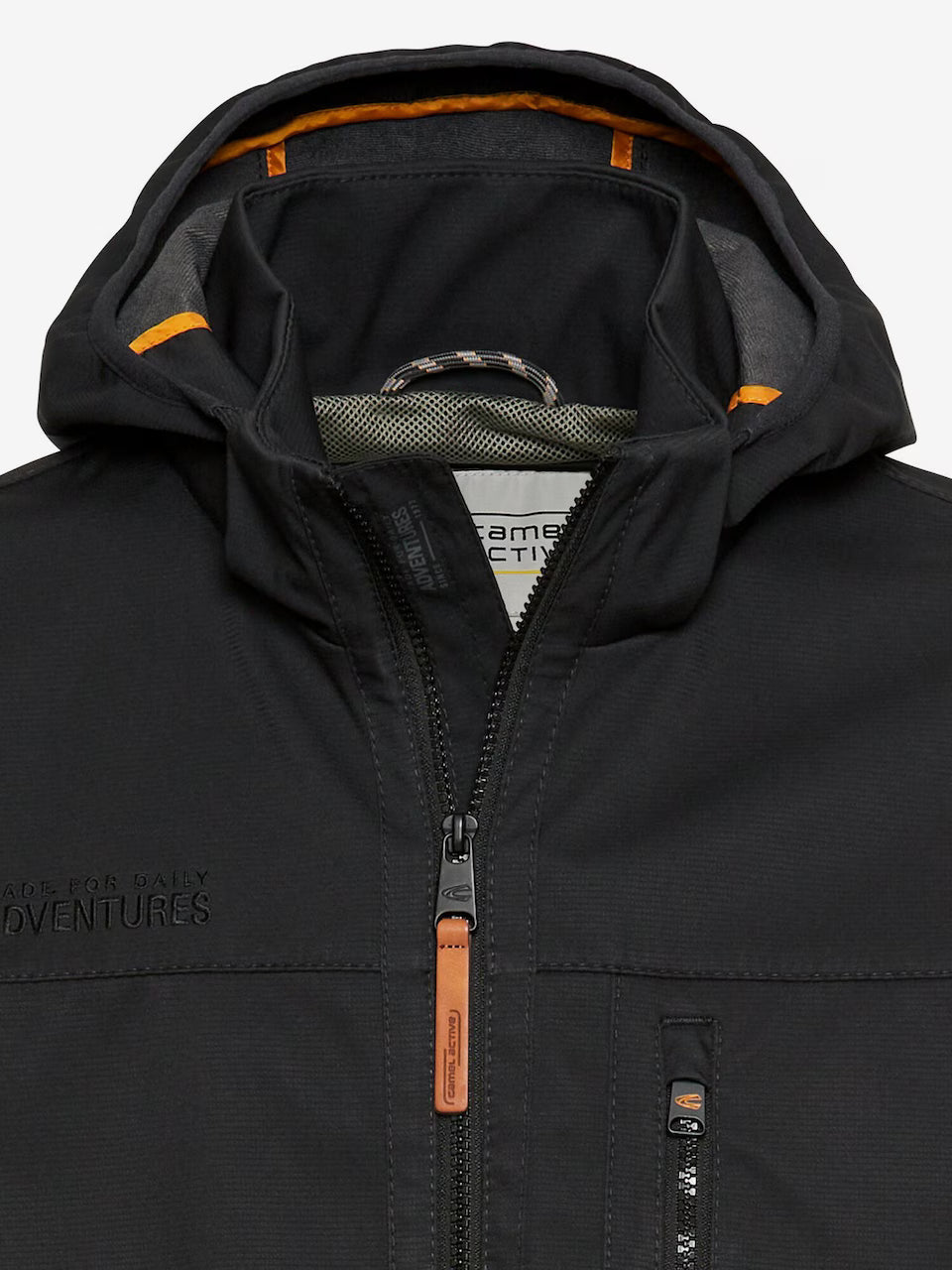 Camel Active miesten kevyt takki Softshell Jacket, musta