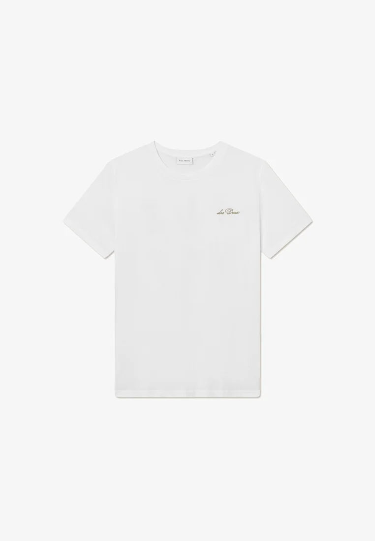 Les Deux miesten t-paita Wild Flower T-shirt, luonnonvalkoinen