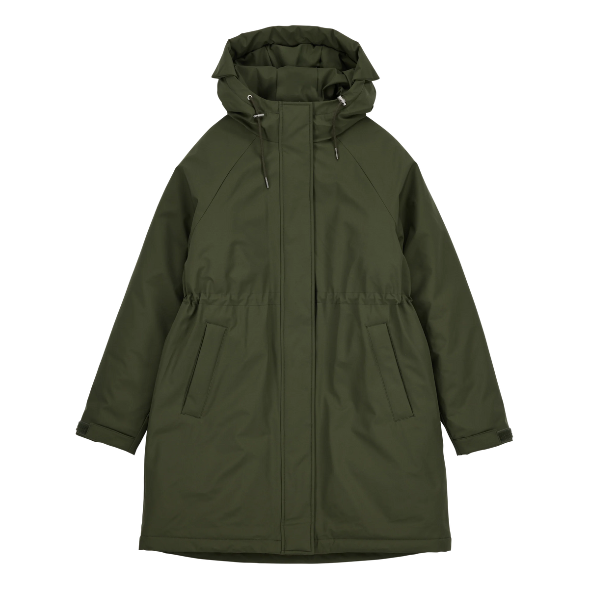Makia naisten toppatakki Milla Coat, tummanvihreä