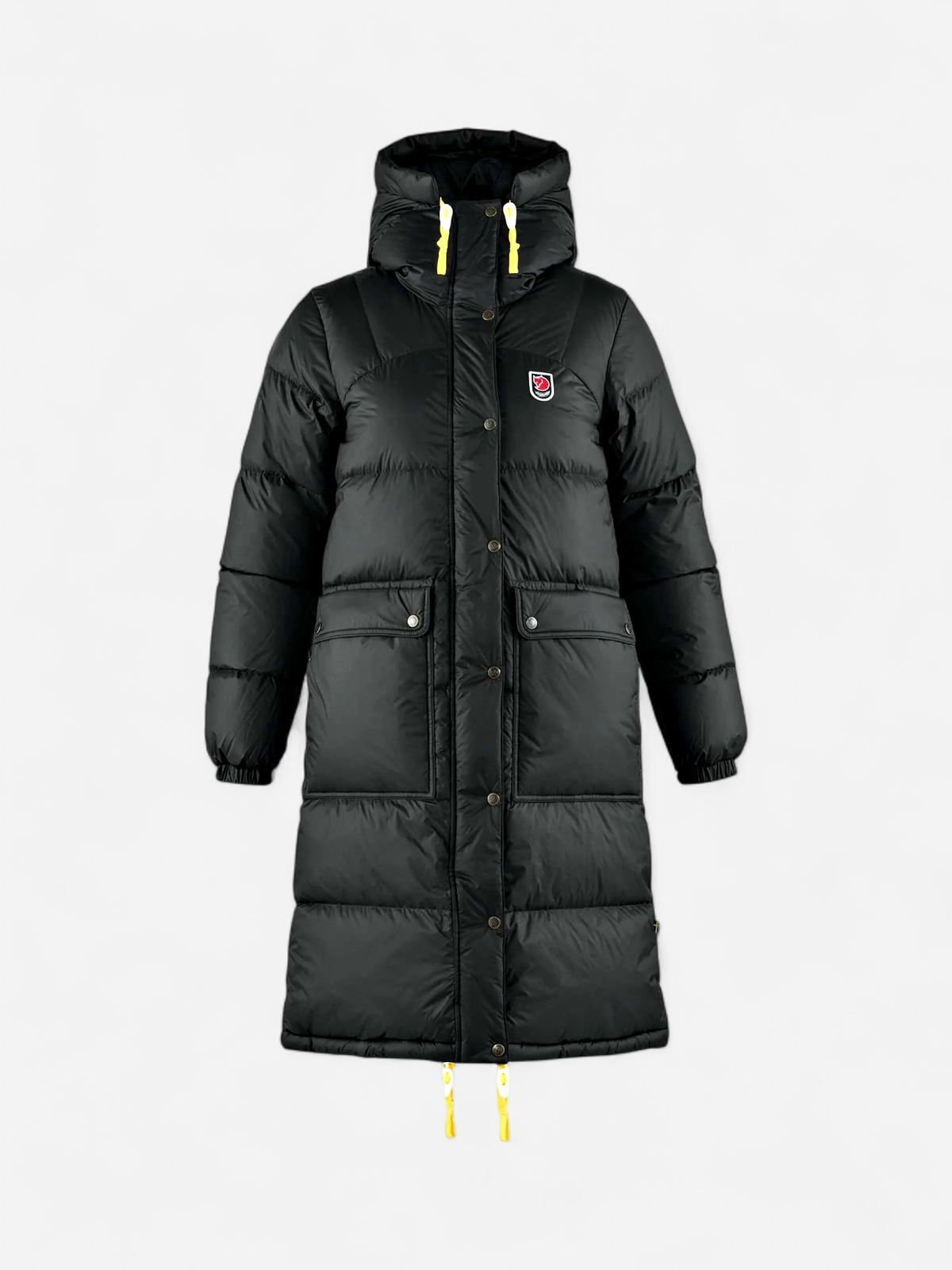 Fjällräven Naisten Untuvatakki, Expedition Long Down Parka Musta - Kekäle.fi