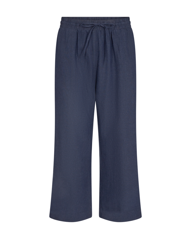 freequent-naisten-housut-la-pant-7-8-linen-tummansininen-1