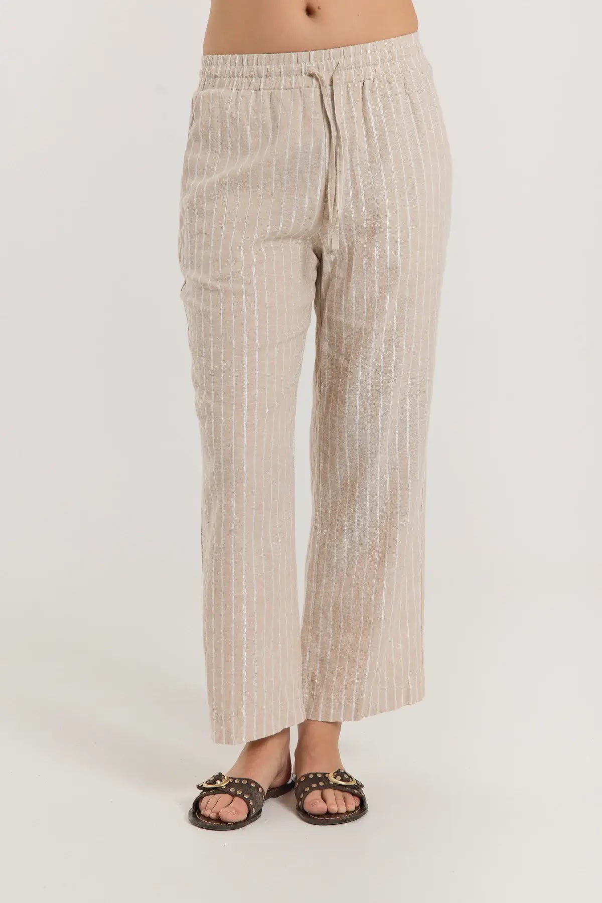 freequent-naisten-housut-lalux-pants-raidallinen-beige-4