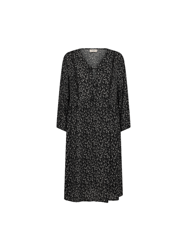 freequent-naisten-mekko-adney-dress-musta-kuosi-1