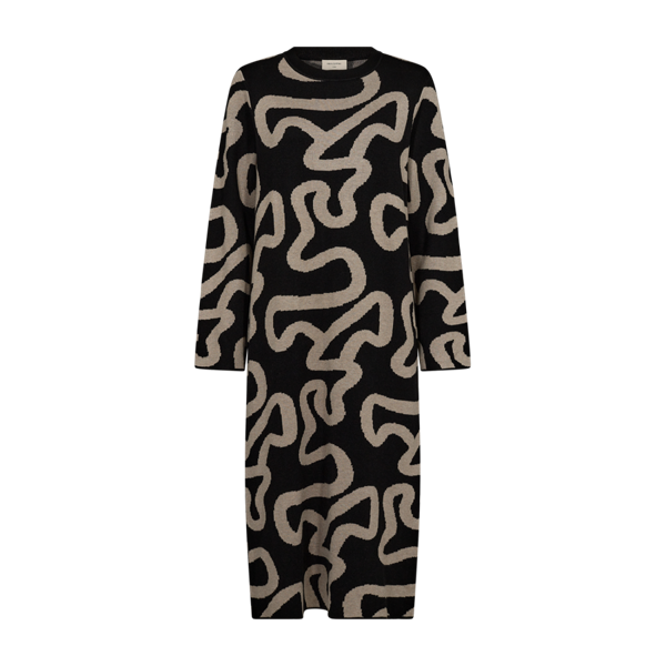 freequent-naisten-mekko-ani-dress-musta-kuosi-1