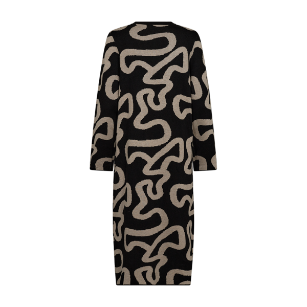 freequent-naisten-mekko-ani-dress-musta-kuosi-2