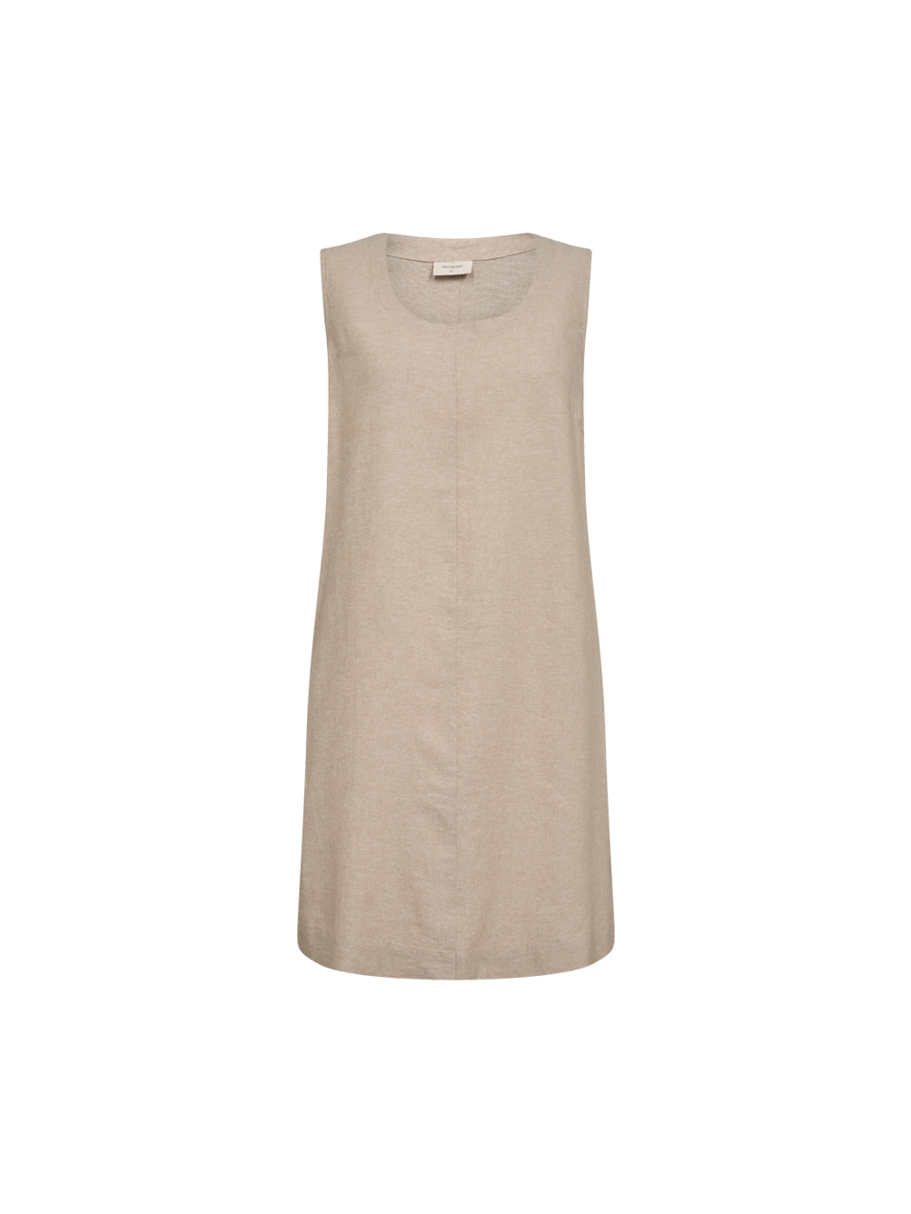 freequent-naisten-mekko-lavara-u-dress-vaalea-beige-1