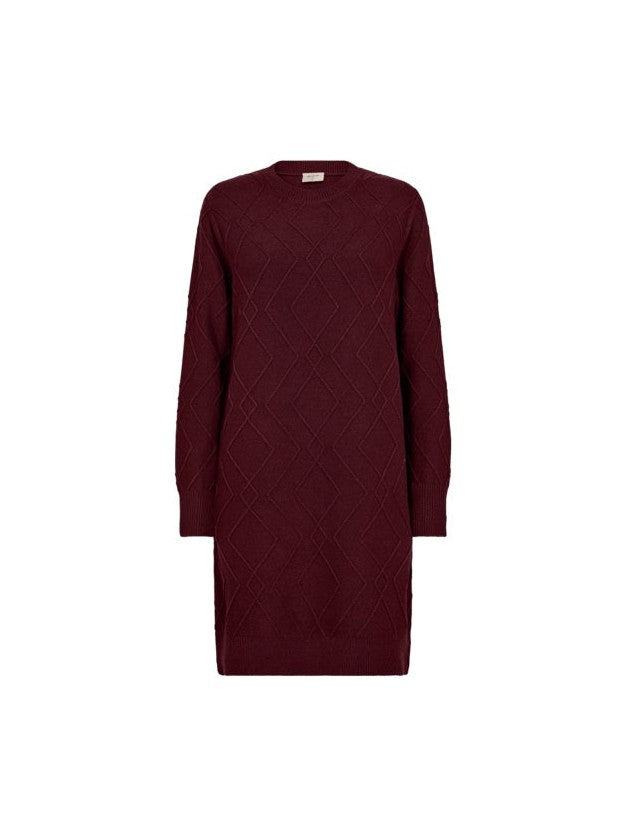 freequent-naisten-mekko-saturn-dress-viininpunainen-1