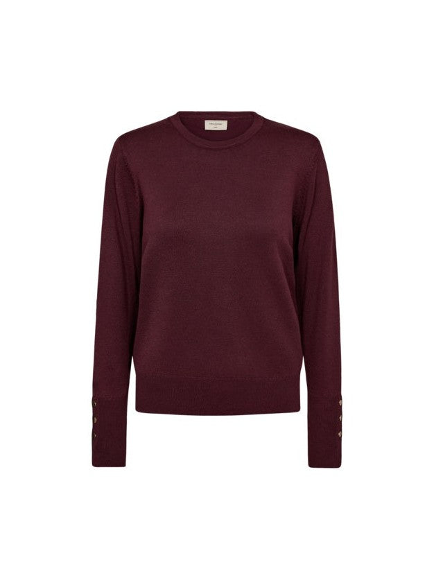 freequent-naisten-neule-fqkatie-pullover-viininpunainen-1