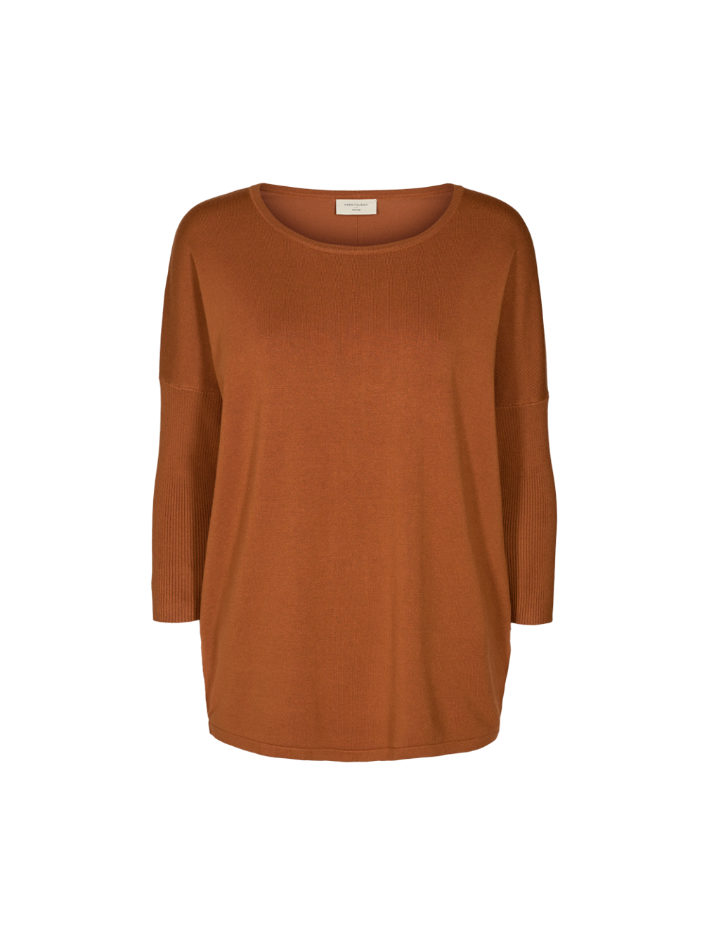 freequent-naisten-neule-jone-plain-konjakinruskea-1