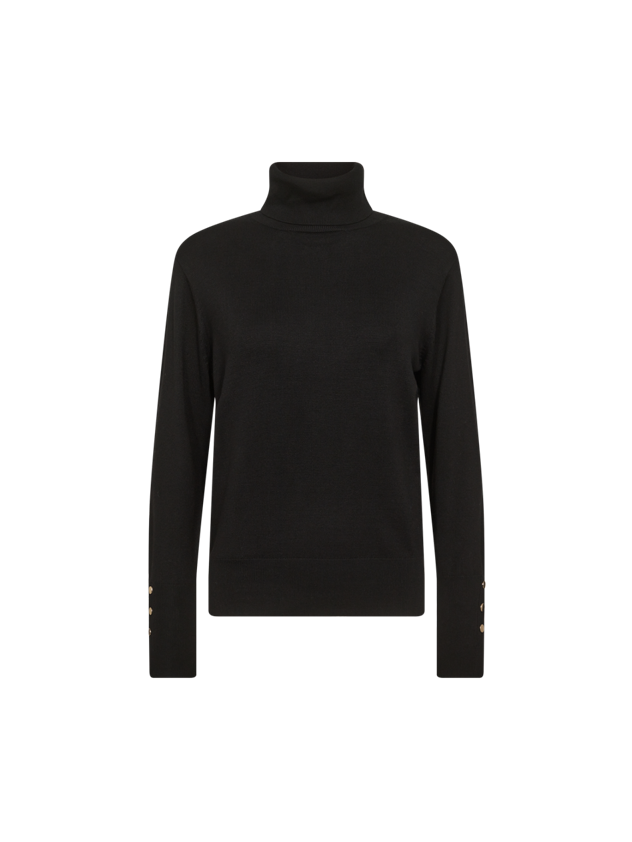 freequent-naisten-neule-katie-pullover-rollneck-musta-1