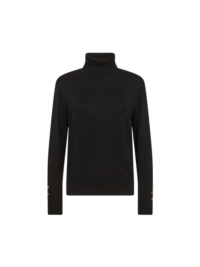 freequent-naisten-neule-katie-pullover-rollneck-musta-1
