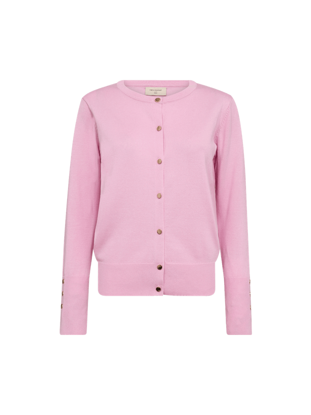 freequent-naisten-neuletakki-katie-cardigan-pinkki-1
