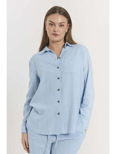 freequent-naisten-paitapusero-lava-sh-simple-vaaleansininen-1