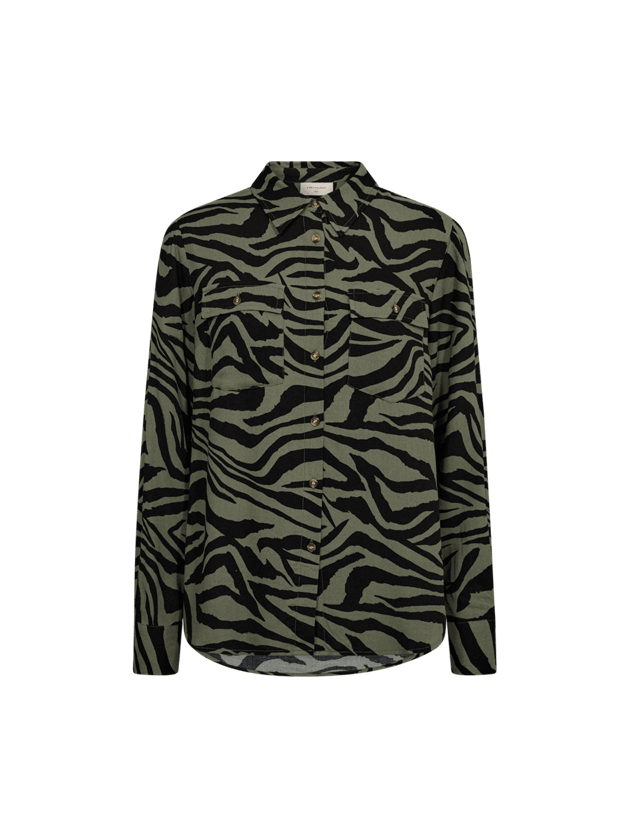 freequent-naisten-pusero-bine-shirt-vihrea-kuosi-1