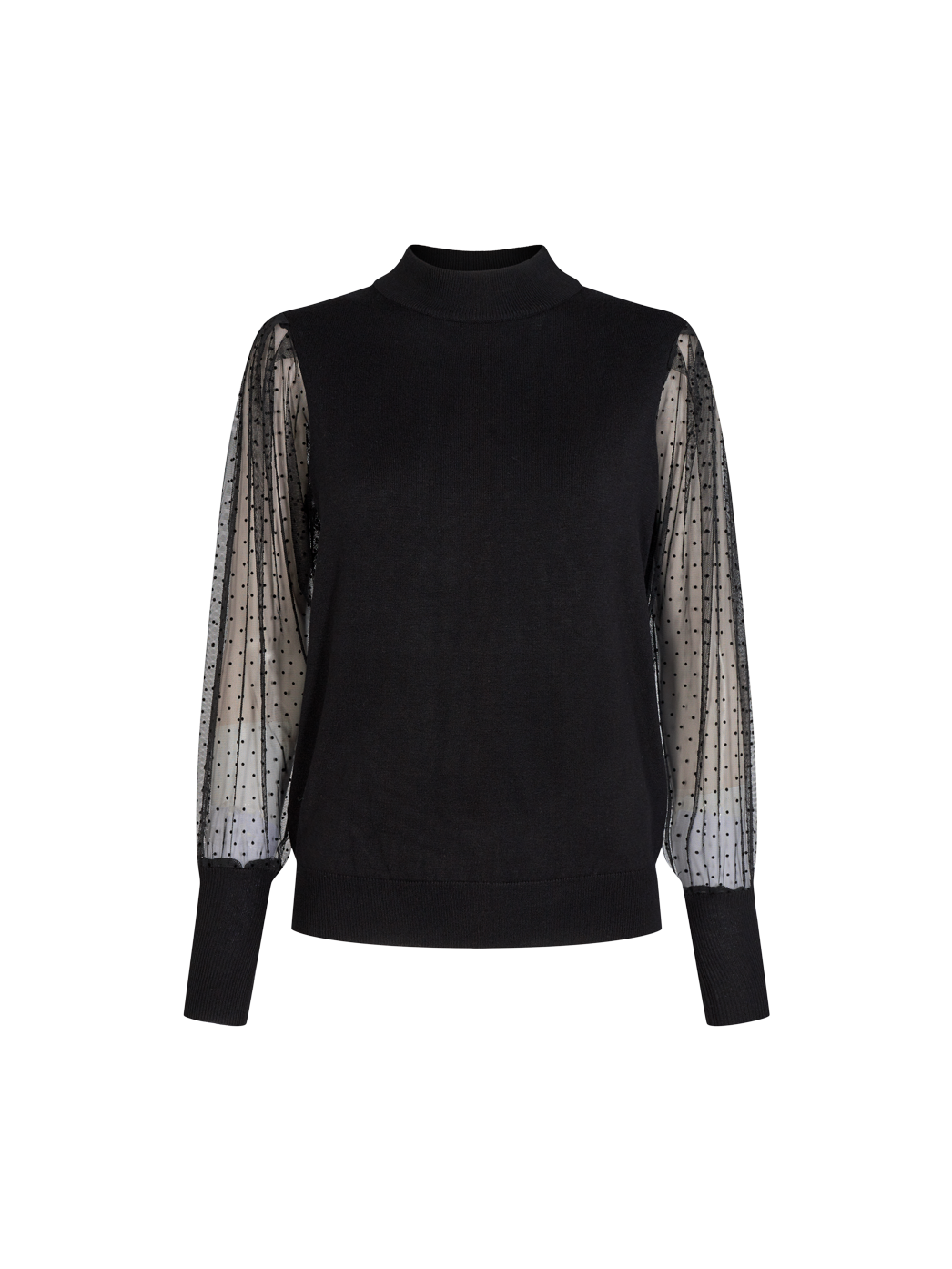 freequent-naisten-pusero-dotka-pu-musta-1