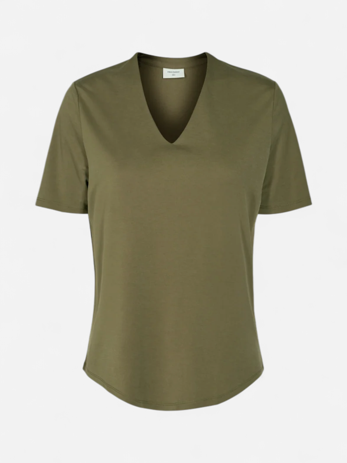 Freequent Naisten Pusero, Yr Ss Blouse Khaki - Kekäle.fi