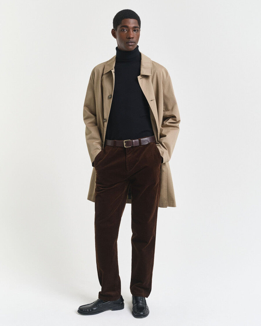 Gant miesten neulepusero Extrafine Merino Wool Turtleneck, musta