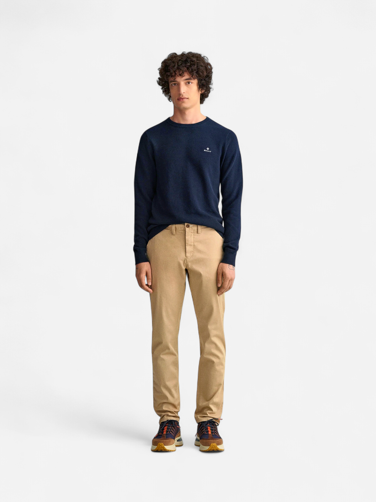 Gant chinokset, HALLDEN SLIM CHINO Beige - Kekäle.fi