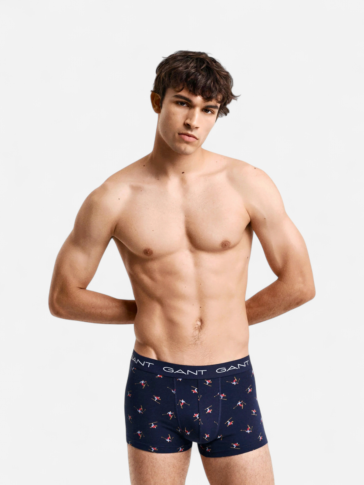Gant Miesten Bokserit, SKIER TRUNK 3-PACK Tummansininen - Kekäle.fi