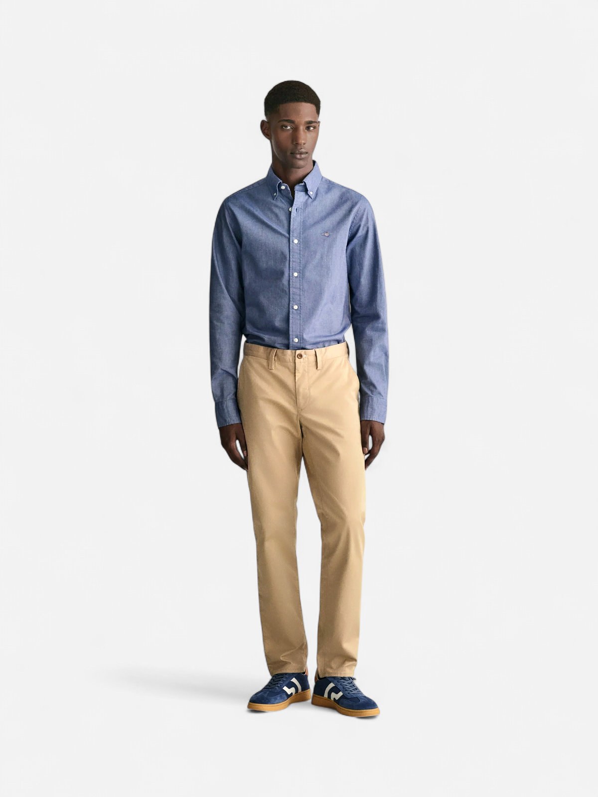 Gant miesten chinokset, SLIM TWILL CHINOS Beige - Kekäle.fi