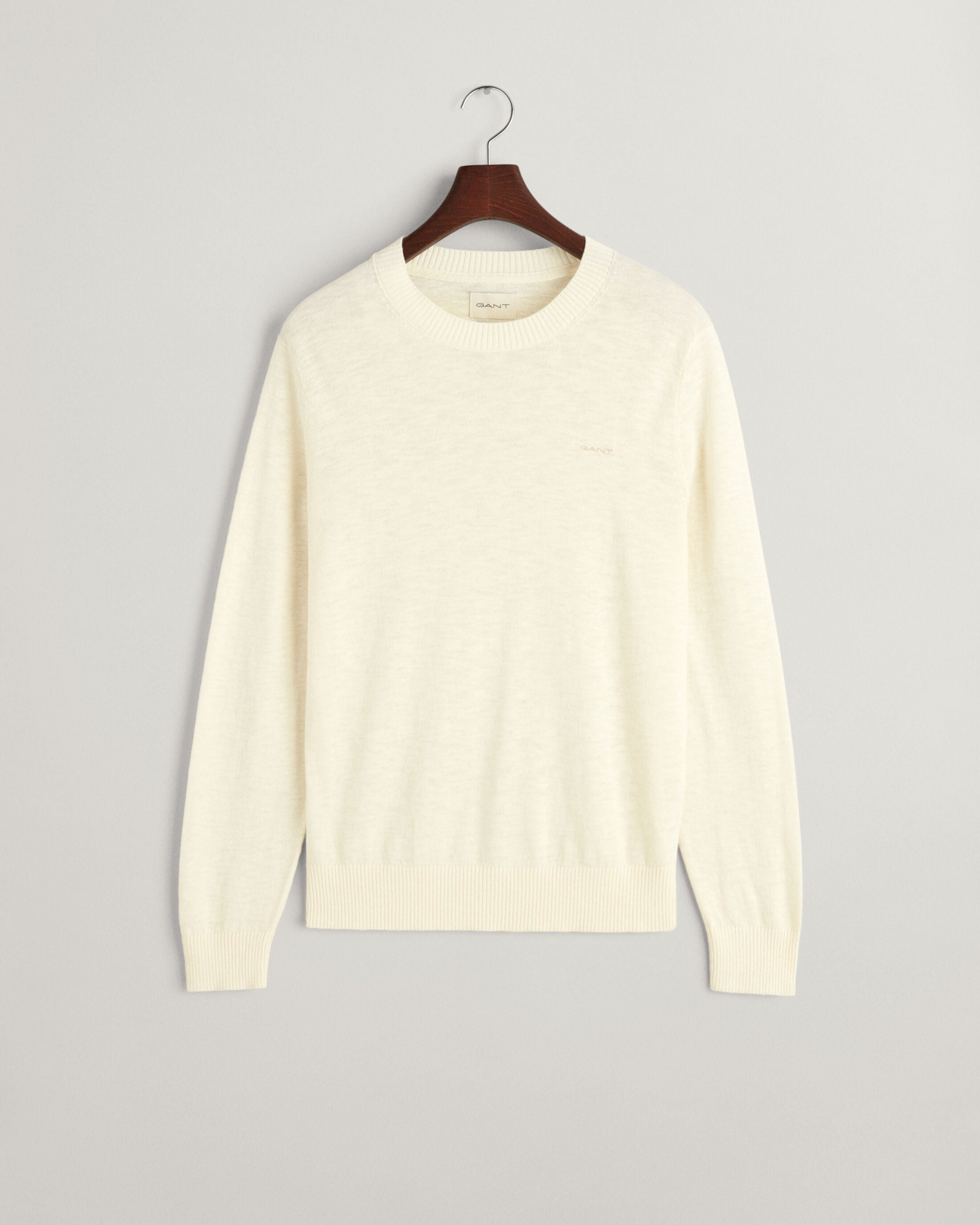 gant-miesten-neulepusero-texture-cotton-c-neck-valkoinen-3