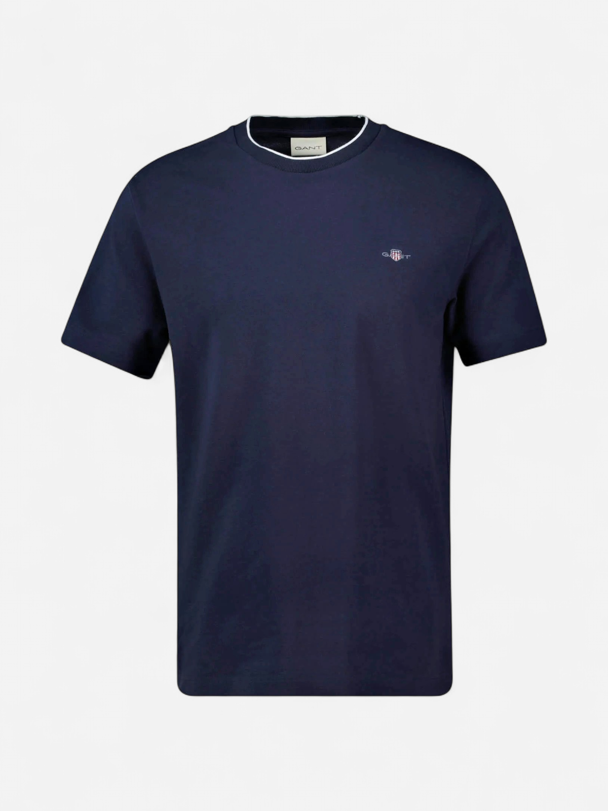 Gant miesten pikee, PIQUE SS T-SHIRT Tummansininen - Kekäle.fi