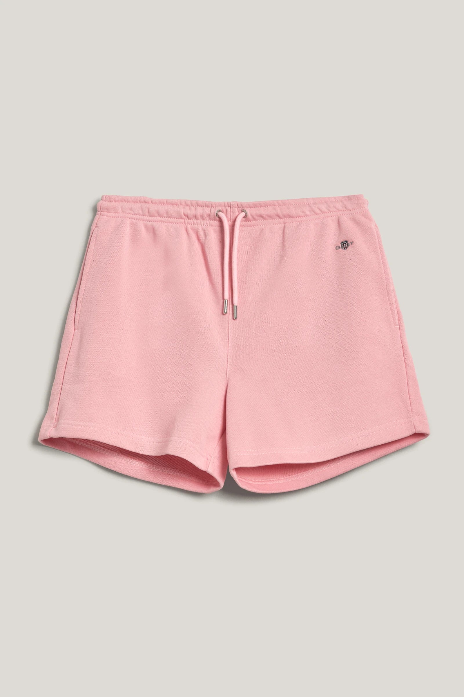 gant-naisten-shortsit-reg-shield-shorts-vaaleanpunainen-4