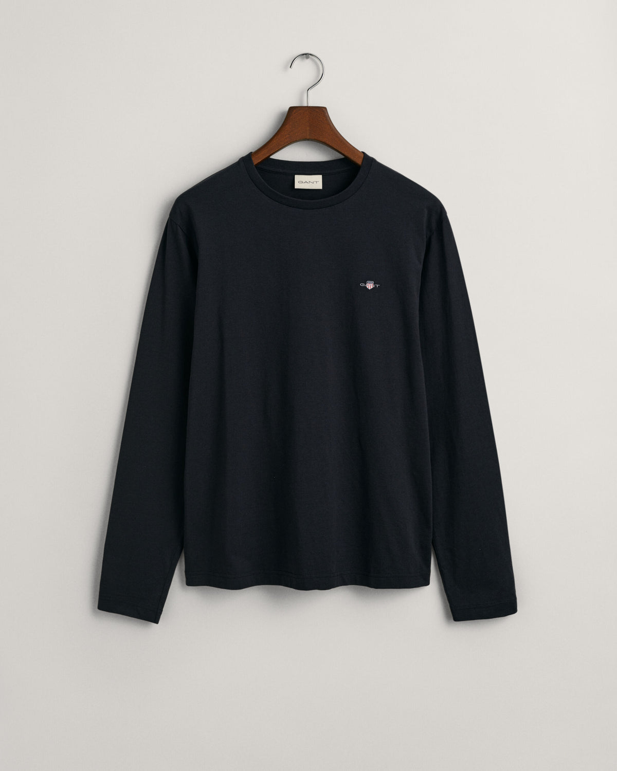 gant-t-paita-reg-t-ls-t-shirt-musta-3