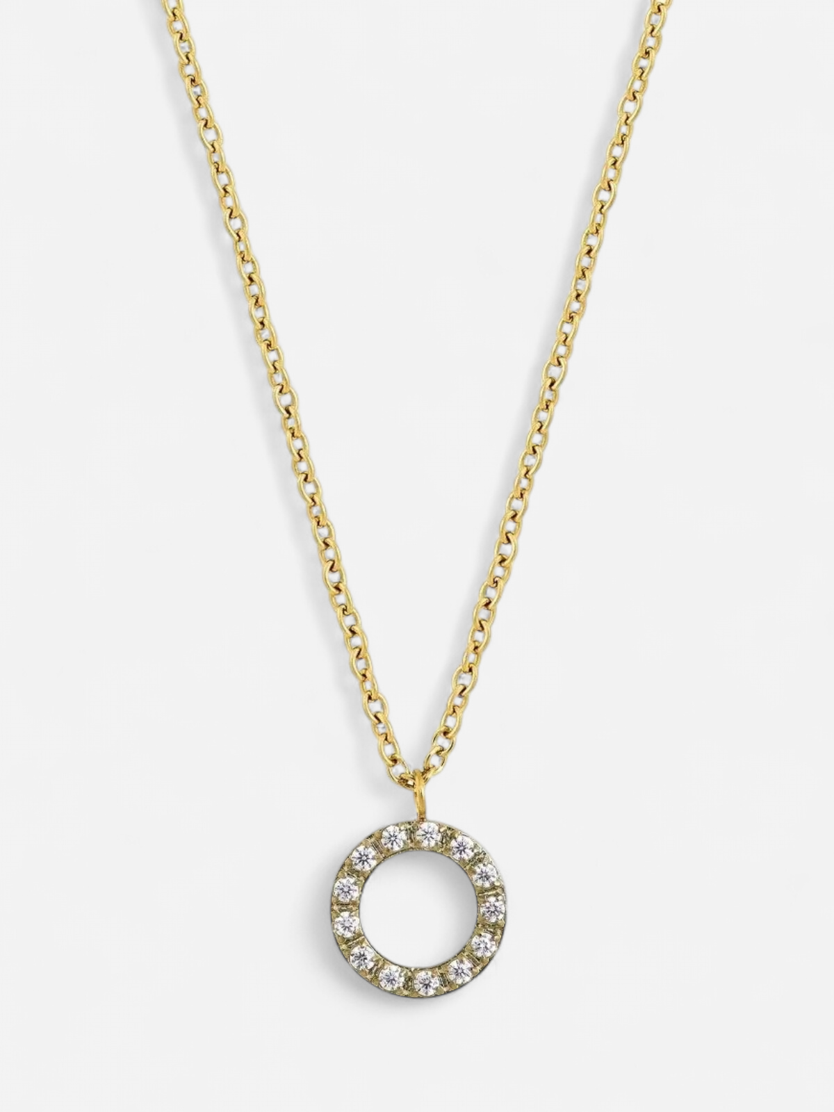 Edblad naisten kaulakoru Glow Necklace Mini, Gold pleated - Kekäle.fi