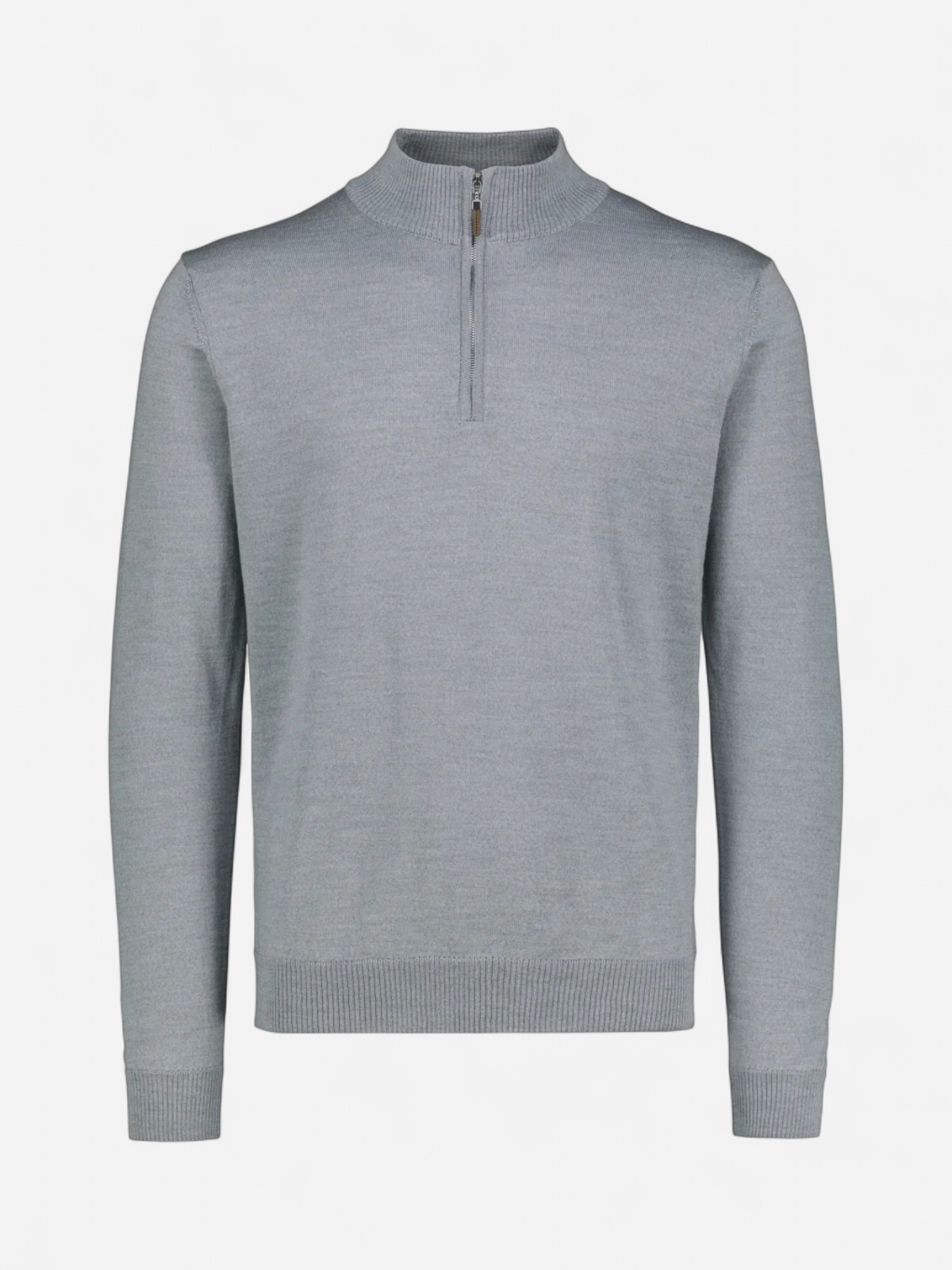 HALF ZIP MERINO WOOL, MADE IN ITALY HARMAA - Kekäle.fi
