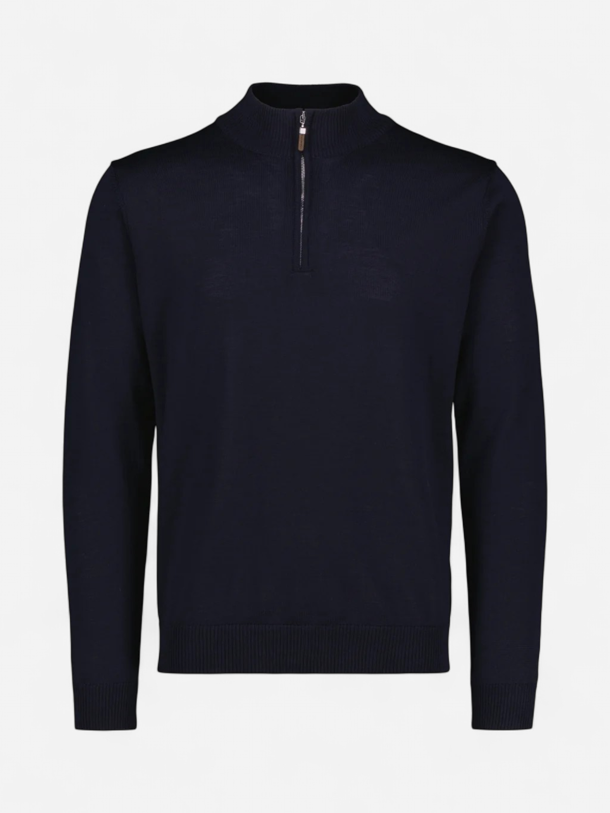 HALF ZIP MERINO WOOL, MADE IN ITALY TUMMANSININEN - Kekäle.fi