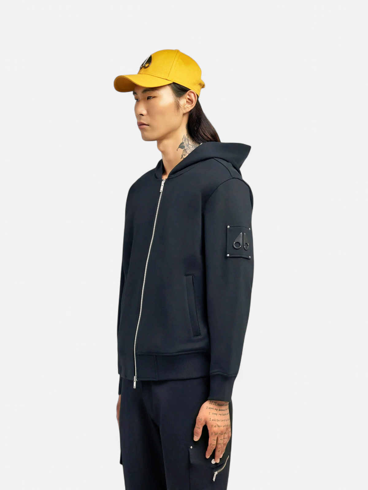 Moose Knuckles miesten huppari HARTSFIELD ZIP-UP, musta - Kekäle.fi