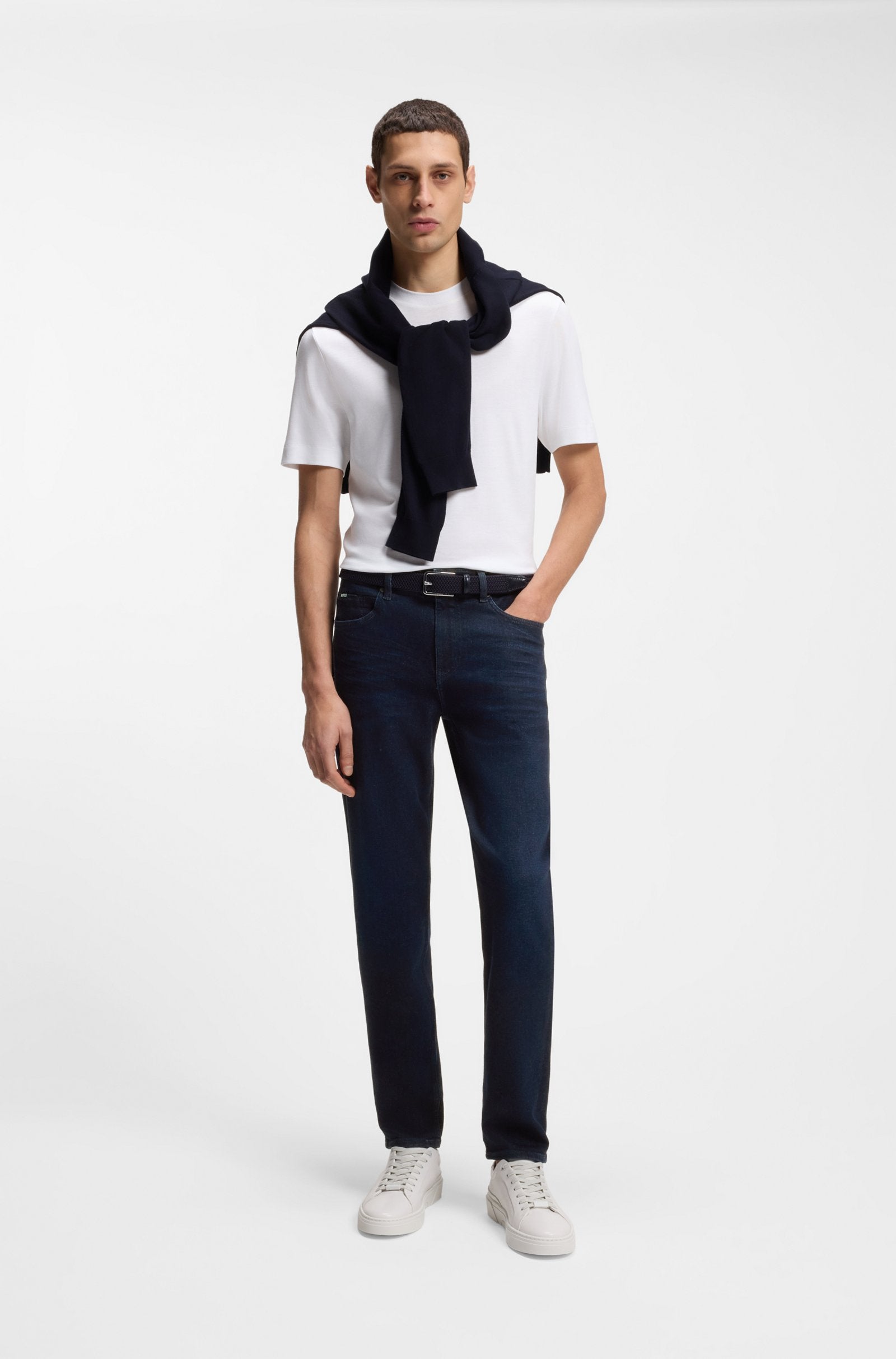 Hugo Boss miesten farkut H- RE Maine Dark Blue, tummansininen