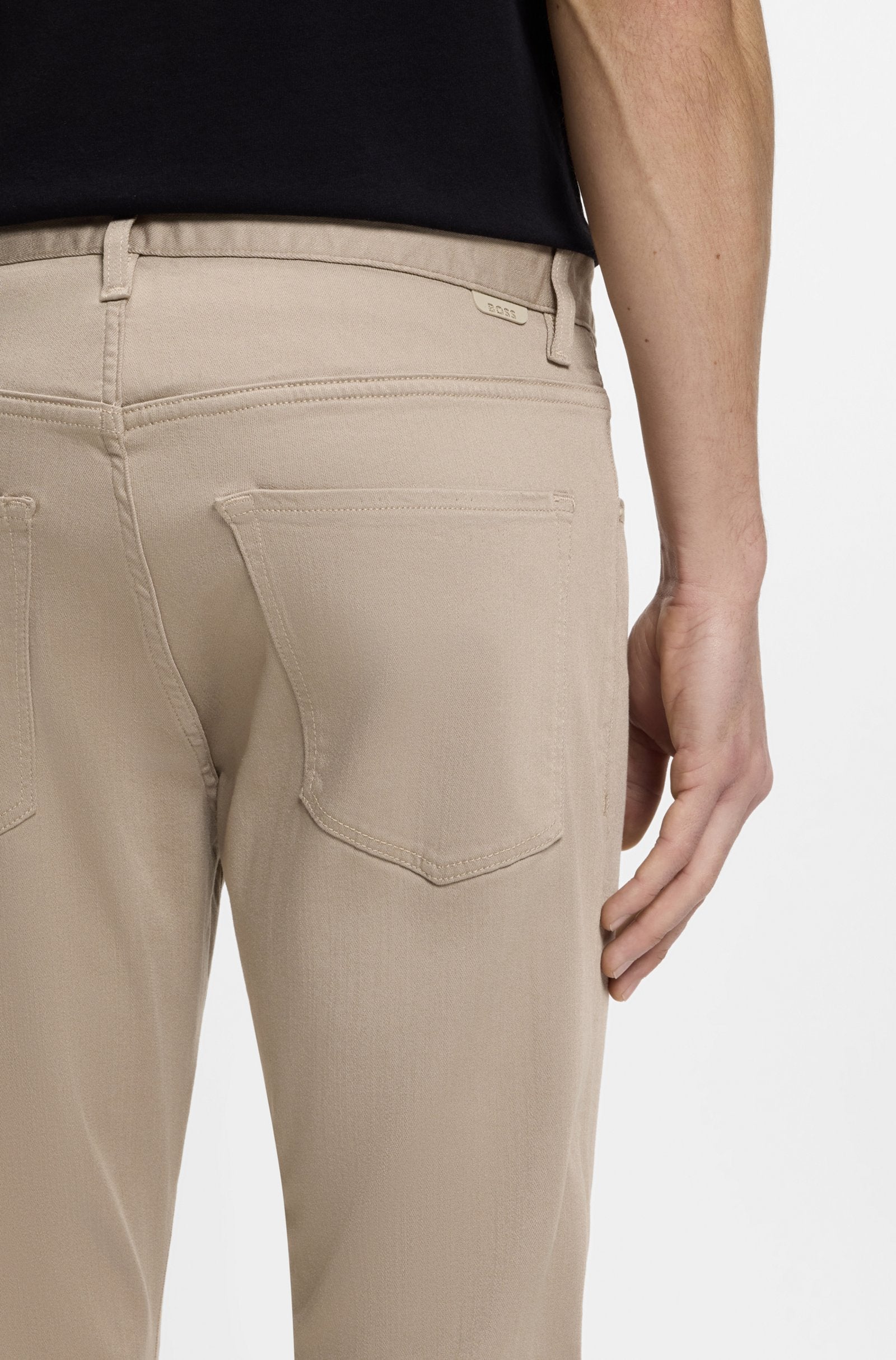 Hugo Boss miesten housut Delaware Five Pocket, beige