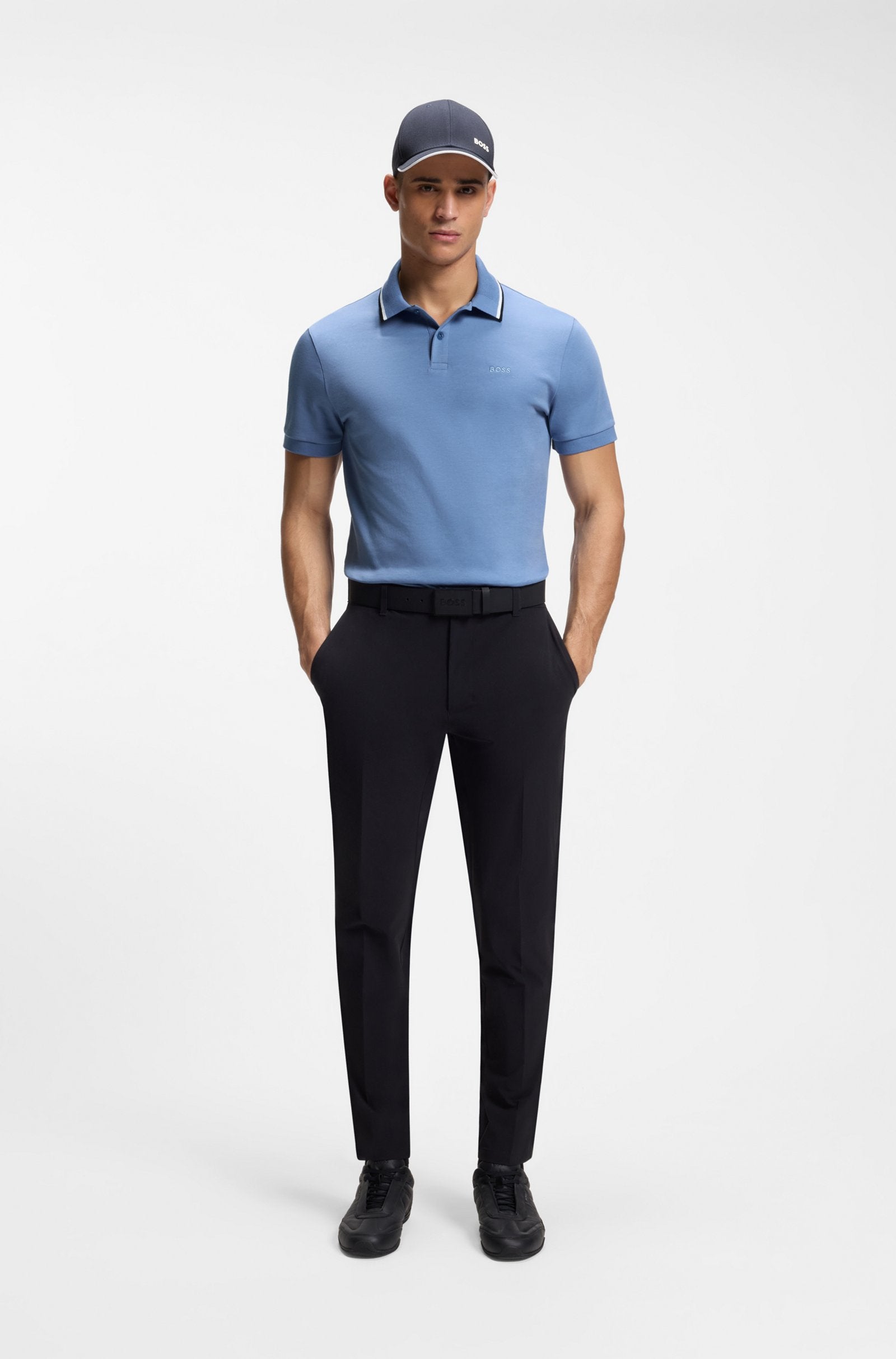 Hugo Boss miesten pikeepaita Join Paddy Polo, keskisininen