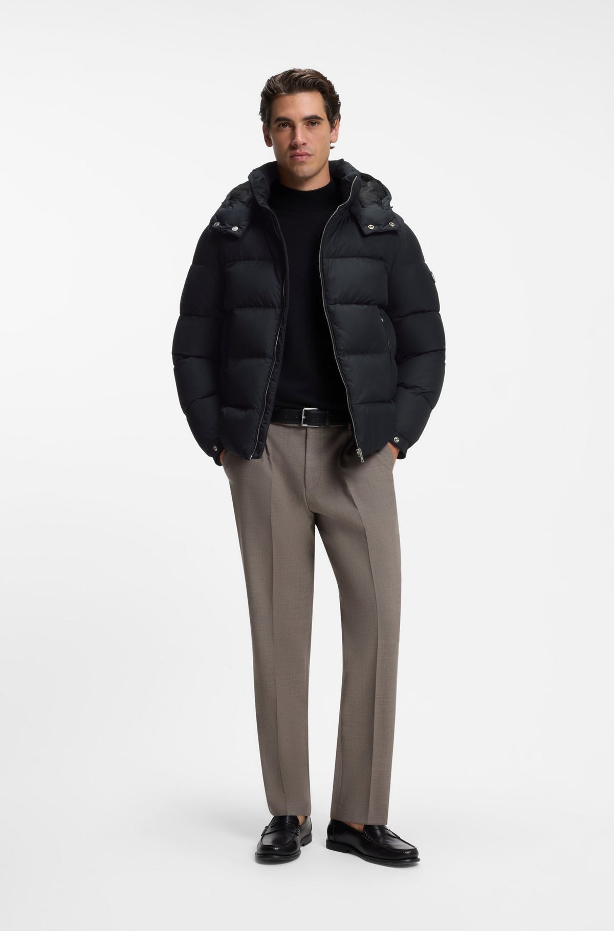 Hugo Boss miesten toppatakki H-Colter, musta