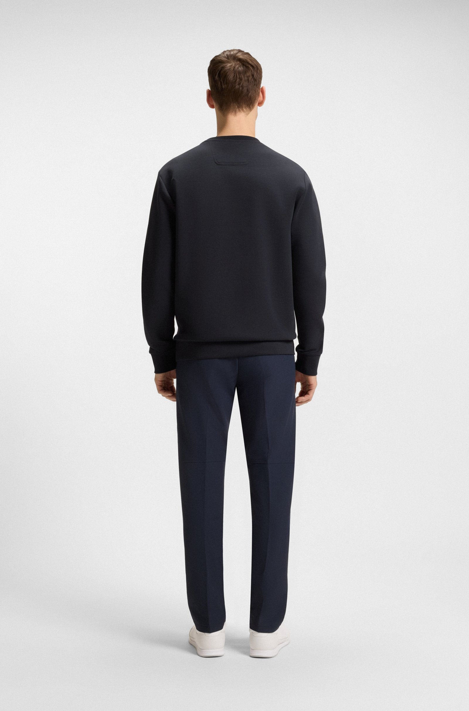 Hugo Boss miesten collegepaita K BOSS LOGO SALBO SWEATSHIRT, tummansininen