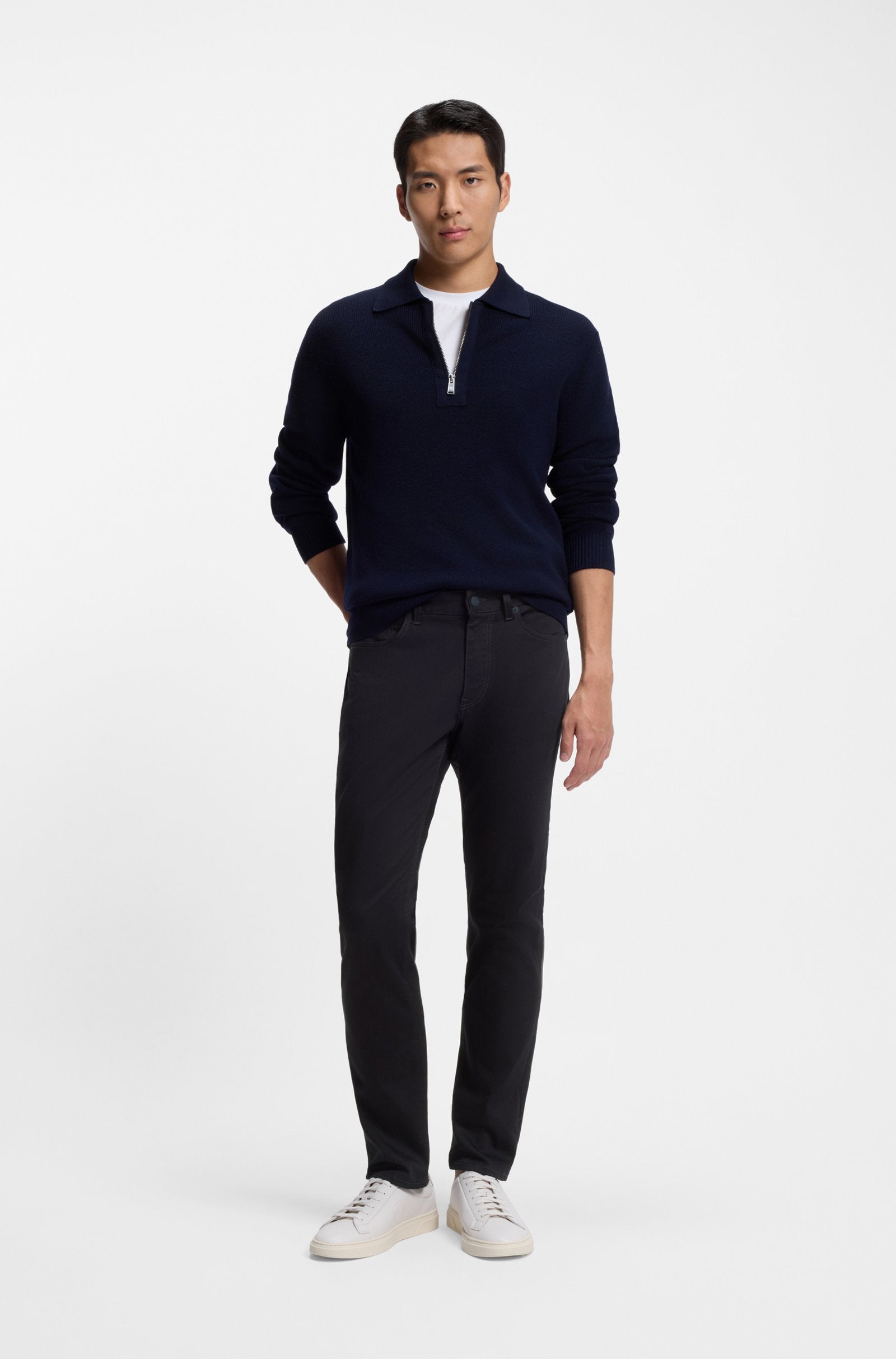 Hugo Boss miesten housut P-DELAWARE FIVE POCKET, tummansininen