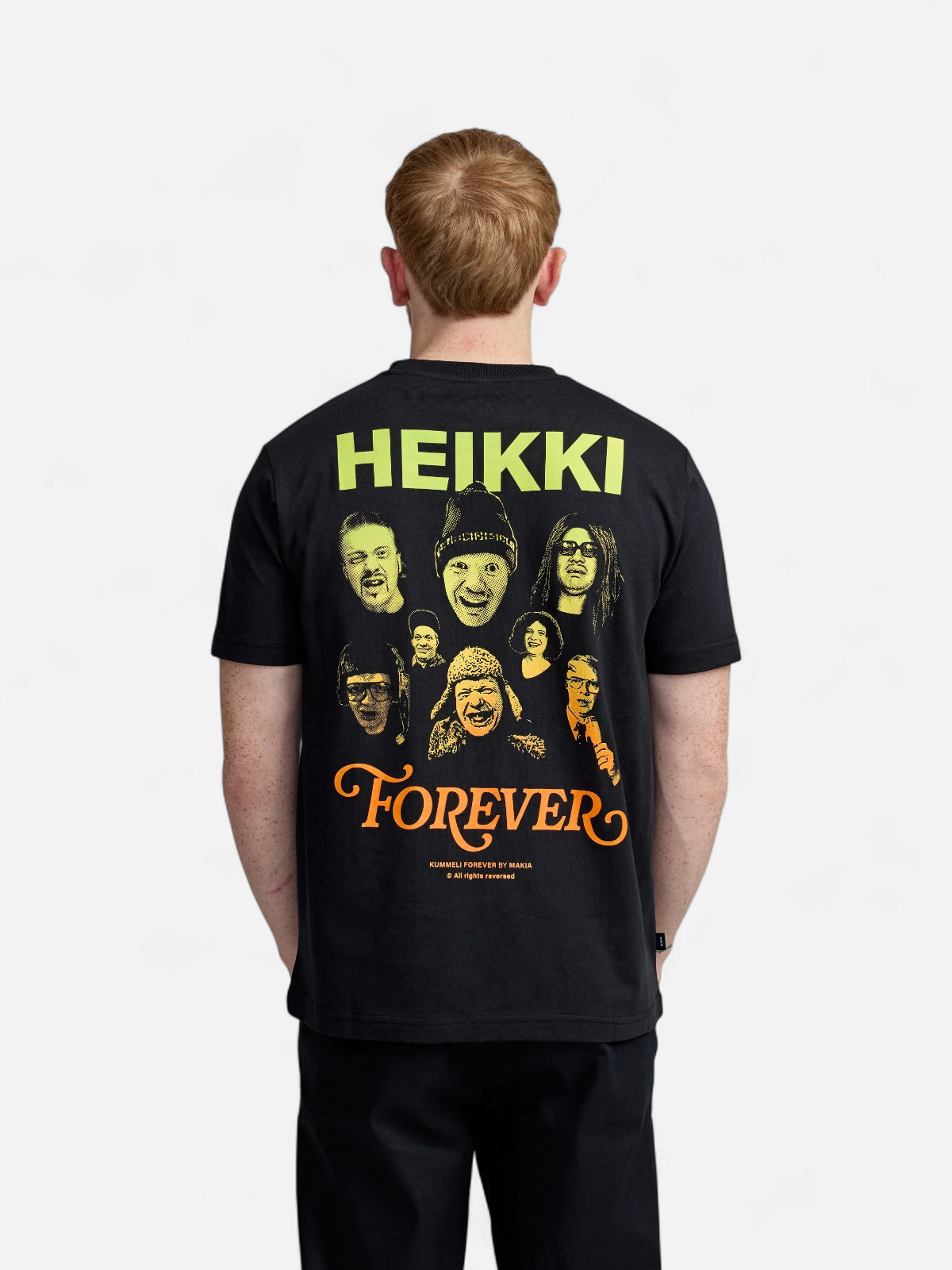 Makia Kummeli Heikki T-shirt, musta - Kekäle.fi